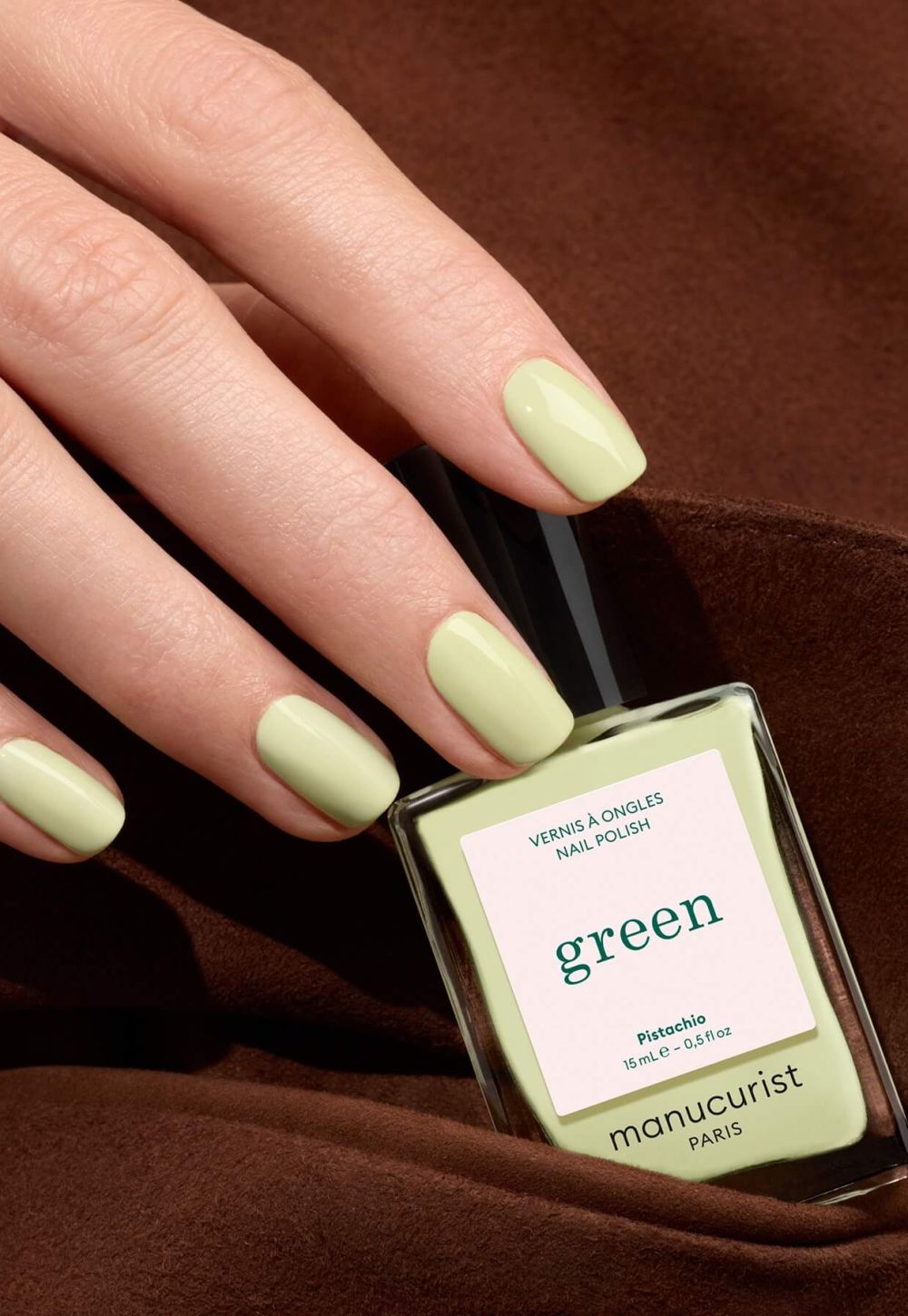 Manucurist Green nagų lakas – Pistachio